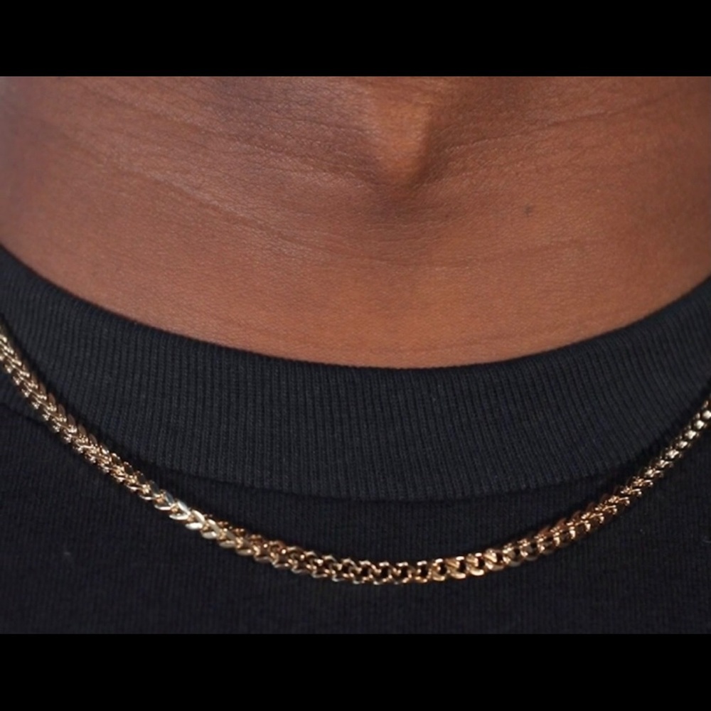 3mm Franco Gold Chain